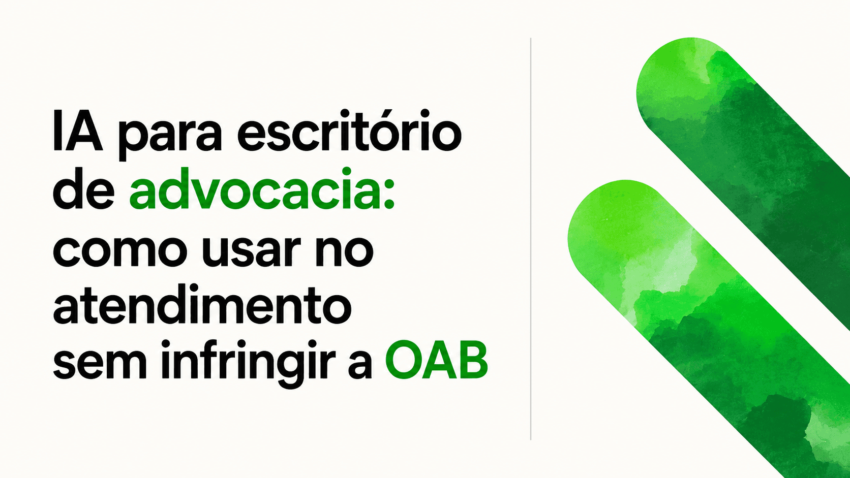 IA para escritório de advocacia: como usar no atendimento sem infringir a OAB